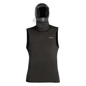 Xcel Eco Insulate-XR Thermal Hooded Rashvest - Black